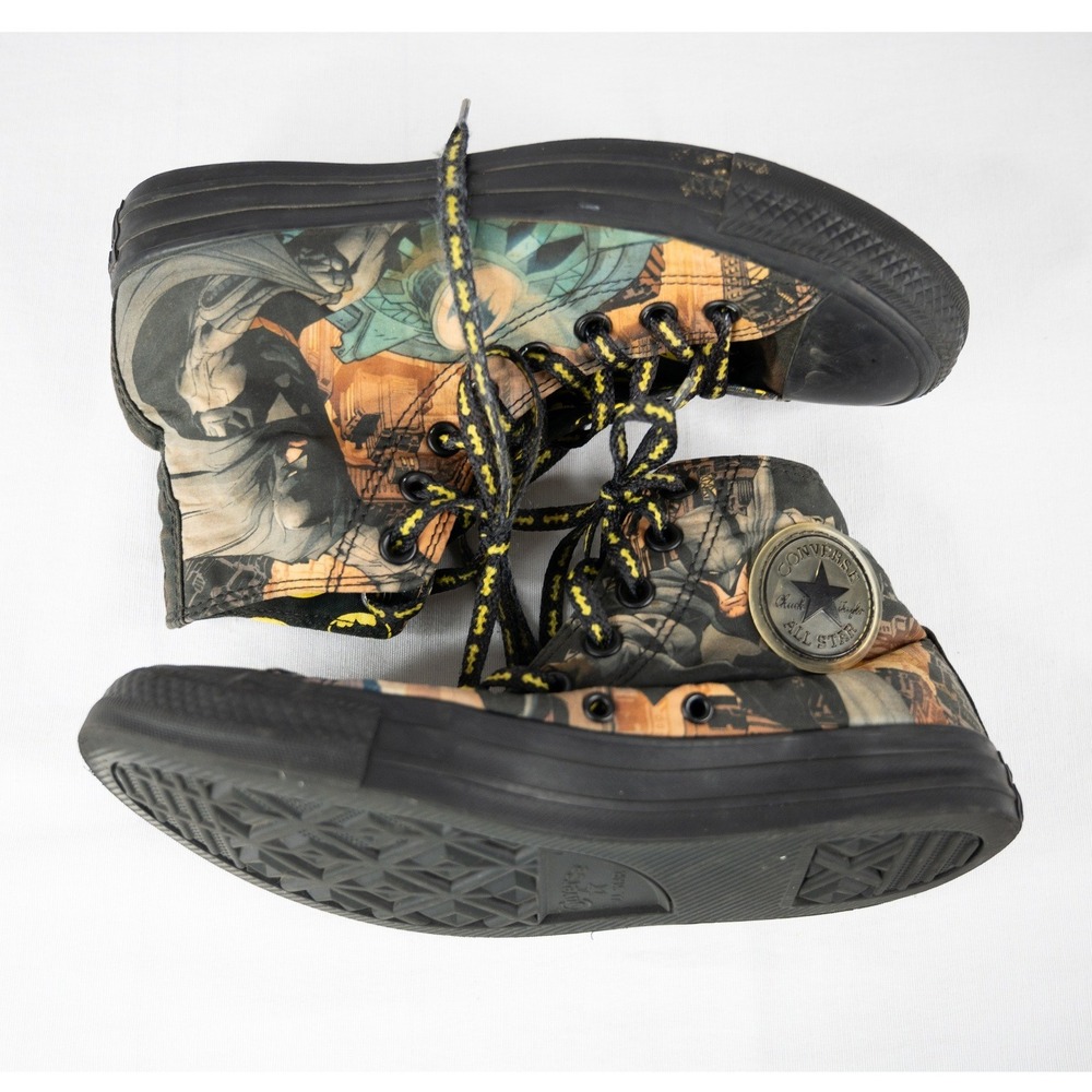 Converse Chuck Taylor High Top M 7 / W 9 Black All Star Batman Graphic Sneaker - Picture 5 of 8